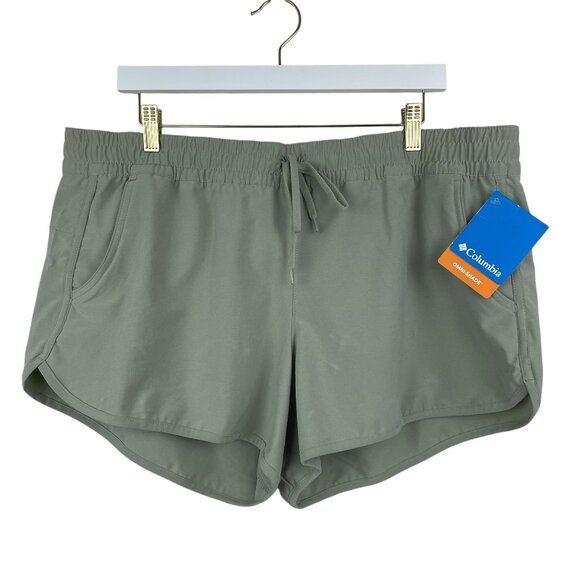 Columbia Pants - Columbia Shorts Womens XL Gray Omni Shade 3L Outdoors Activewear Mesh Lined